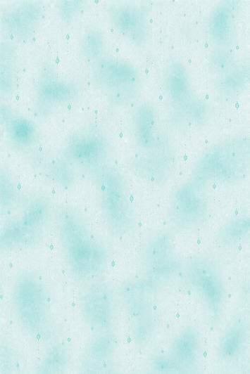 Aqua Rain Cross Stitch Fabric