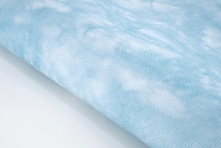 Smokey Blue  Dyed Effect Cross Stitch Fabric