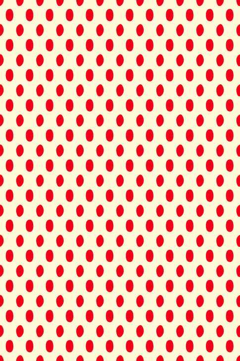 Valentines Dots on Ecru Cross Stitch Fabric