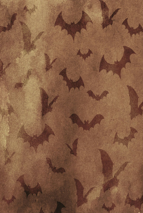 Vintage Bats Cross Stitch Fabric