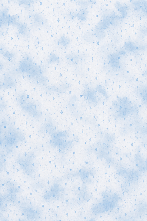 Summer Rain Cross Stitch Fabric