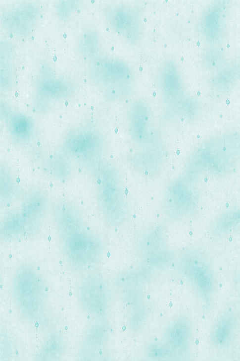 Aqua Rain Cross Stitch Fabric