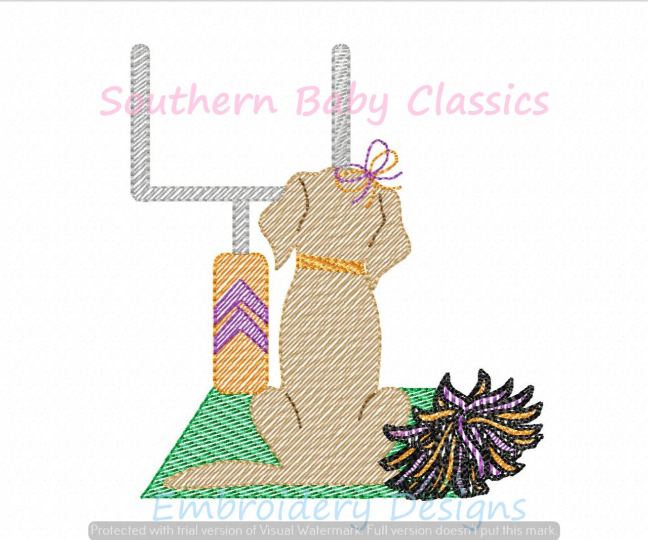 Picket Fence With Balloons Sketch Machine Embroidery Design - Rivermill  Embroidery