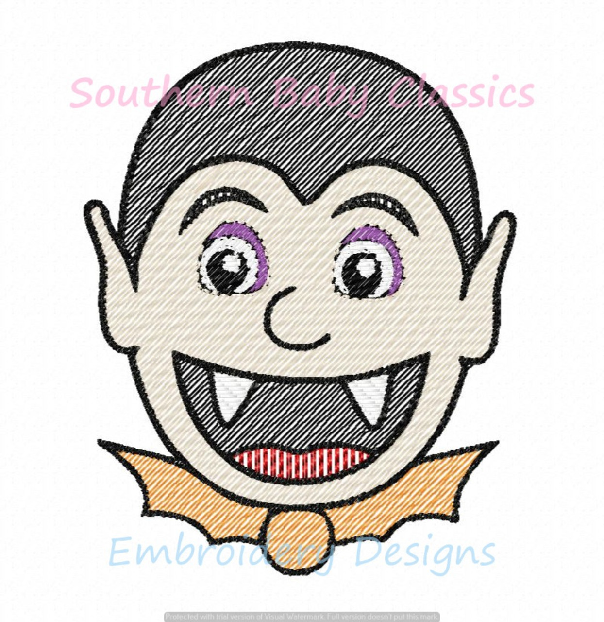 halloween vampire face clipart