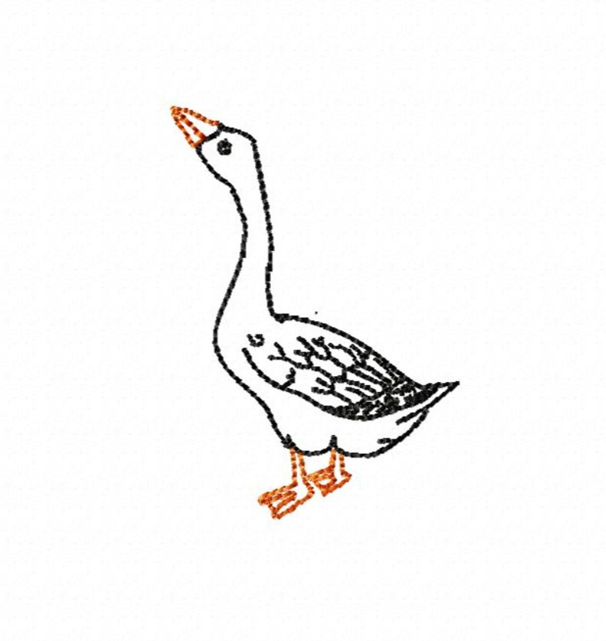 gooseページ Goose Vintage Stitch Machine Embroidery Design