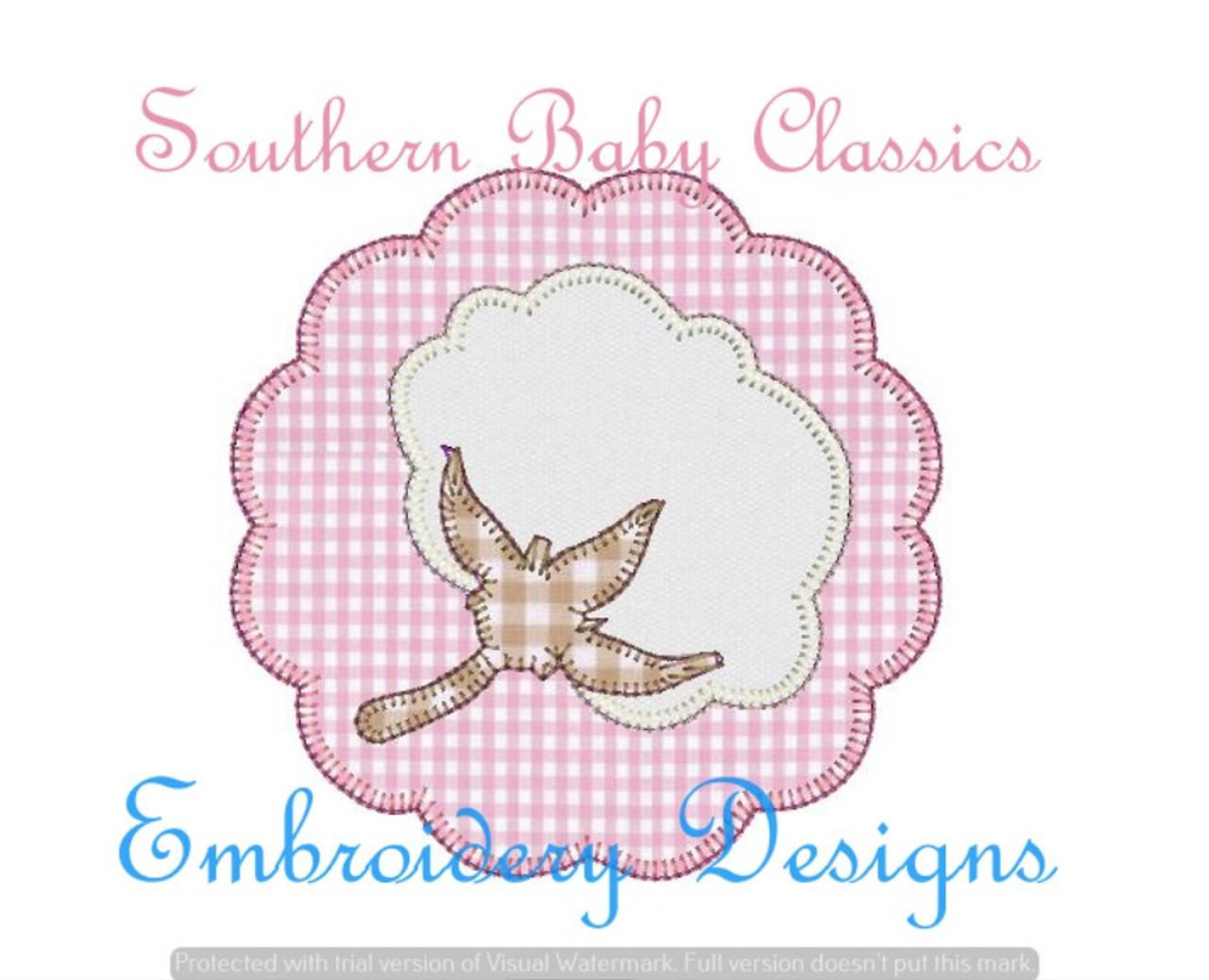 Circle Applique Design, Machine Embroidery Designs