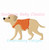 Dog in Lifejacket Life Jacket Summer Mini Fill Machine Embroidery Design Nautical