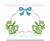Wildflower Ribbon Bow Monogram Frame Machine Embroidery Design Flowers Floral