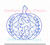 Chinoiserie Pumpkin Quick Stitch Machine Embroidery Design Fall Autumn Halloween