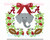Football Elephant Mascot A Floral Monogram Frame Machine Embroidery Design