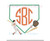 Baseball Player Monogram Frame Machine Embroidery Design Spring Boy Diamond Bat Glove