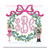 Nutcracker Ballet Ballerina Greenery Bow Monogram Frame Machine Embroidery Design Christmas Girl