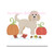 Doodle Dog Fall Autumn Pumpkins Acorn Leaves Fill Machine Embroidery Design Labradoodle Goldendoodle