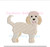 Doodle Dog Mini Fill Machine Embroidery Design Goldendoodle Labradoodle Girl Boy