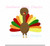 Turkey Tall Skinny Mini Fill Machine Embroidery Design Thanksgiving Boy Girl Pilgrim Hat