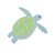 Preppy Turtle Mini Fill Machine Embroidery Design Summer Sea Turtles Boy Girl