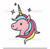 Sparkle Unicorn Full Fill Machine Embroidery Design Pony Horse Little Girl