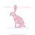 Hare Rabbit Baby Boy Girl Bunny Machine Embroidery Design Blanket Stitch Applique Spring Summer