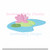 Water Lilly Flower Mini Fill Machine Embroidery Design Lake Camping Summer