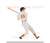 Bat Swinging Baseball Player Mini Fill Machine Embroidery Design Boy Summer Ball