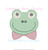 Frog Face Wearing Bow Tie Bowtie Preppy Bow Light Sketchy Fill Machine Embroidery Design  Boy