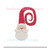 Curly Stripe Hat Santa Claus Christmas Mini Fill Machine Embroidery Design