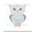 Owl Boy Sketchy Light Fill Machine Embroidery Design Owls Fall Autumn Library School