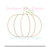 Simple Pumpkin Outline Vintage Stitch Machine Embroidery Design Fall Autumn Pumpkins