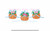Pumpkin Trio with Rose Floral Flowers Ribbon Bow Connected Fill Machine Embroidery Design
