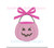 Pumpkin Jack o Lantern Pail Bucket Halloween Bow Girl Fill Machine Embroidery Design