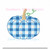 Gingham Plaid Pumpkin Fill Design Machine Embroidery Checkered Check Pumpkins