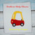 Cozy Coupe Applique Machine Embroidery