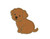 Puppy Applique Machine Embroidery Design Animal