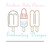 Popsicle Trip Vintage Stitch Machine Embroidery Summer