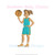 Basketball Player Girl Mini Fill Machine Embroidery Design