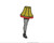 Christmas Leg Lamp Mini Fill Machine Embroidery Design