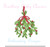 Mistletoe Bow Mini Fill Machine Embroidery Design Christmas