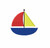Sailboat Sail Boat Mini Fill Machine Embroidery Design Summer Preppy