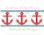 Anchor Nautical Argyle Row Machine Embroidery Design Preppy Anchors