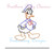 Duck Boy Vintage Stitch Machine Embroidery Character