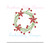 Berry Barn Star Christmas Wreath Monogram Frame Machine Embroidery Design