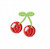 Cherry Cherries Mini Fill Machine Embroidery Design Summer