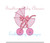 Pram Bow Baby Carriage Applique Machine Embroidery