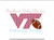 VT Football Zig Zag Applique Design Machine Embroidery Design