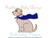 Super Hero Dog Zig Zag Applique Machine Embroidery Design Halloween