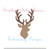 Deer Buck Head Mini Fill Design File for Embroidery Machine Monogram  Instant Download Cute Baby