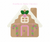 Gingerbread House Mini Fill Machine Embroidery Design 2023 Christmas