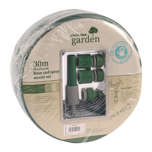 30M Garden Hose With Fittings