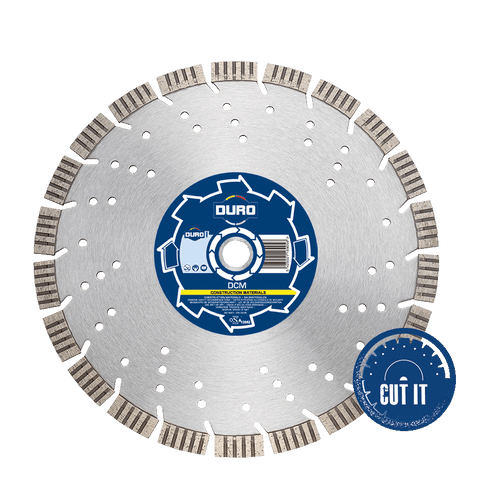 230Mm (9") Duro Standard Dcm Construction Diamond Blade