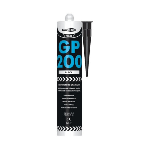 Black General Purpose Silicone Sealant